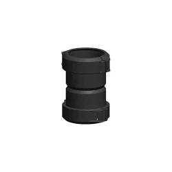 raccord d'union PPS Flex - conduit de fumée condensation simple paroi