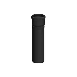 élément droit 500 mm - conduit de fumée condensation simple paroi