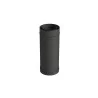 élément droit 500 mm noir - conduit de fumée concentrique noir poêle à pellets élément droit 500 mm noir - conduit de fumée concentrique noir poêle à pellets
