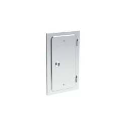 porte de ramonage - conduit de fumée simple paroi inox épaisseur 0
