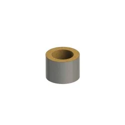 coquille isolante - accessoire conduit de fumée