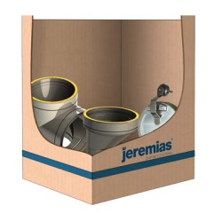 Kit stabilisateur de tirage pour conduit de fumée double paroi isolé