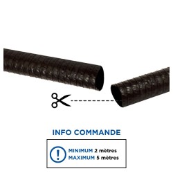 flexible d' amenée d'air à la coupe - Poêle à granulés