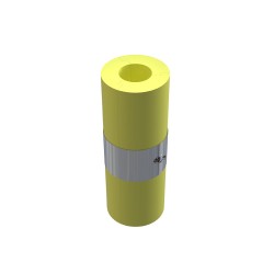 coquille isolante 850 mm - accessoire étanchéité conduit de fumée Jeremias