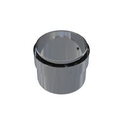 Raccord à clipser conduit de fumée en acier vers flexible inox - Jeremias