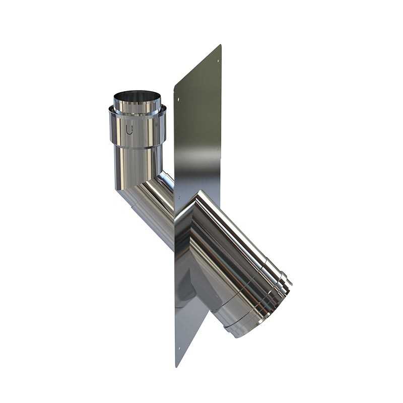 Raccord Inox Pour Poêle Flexible 230/236 – Neuf, Diamètre 230, 1,58 Kg